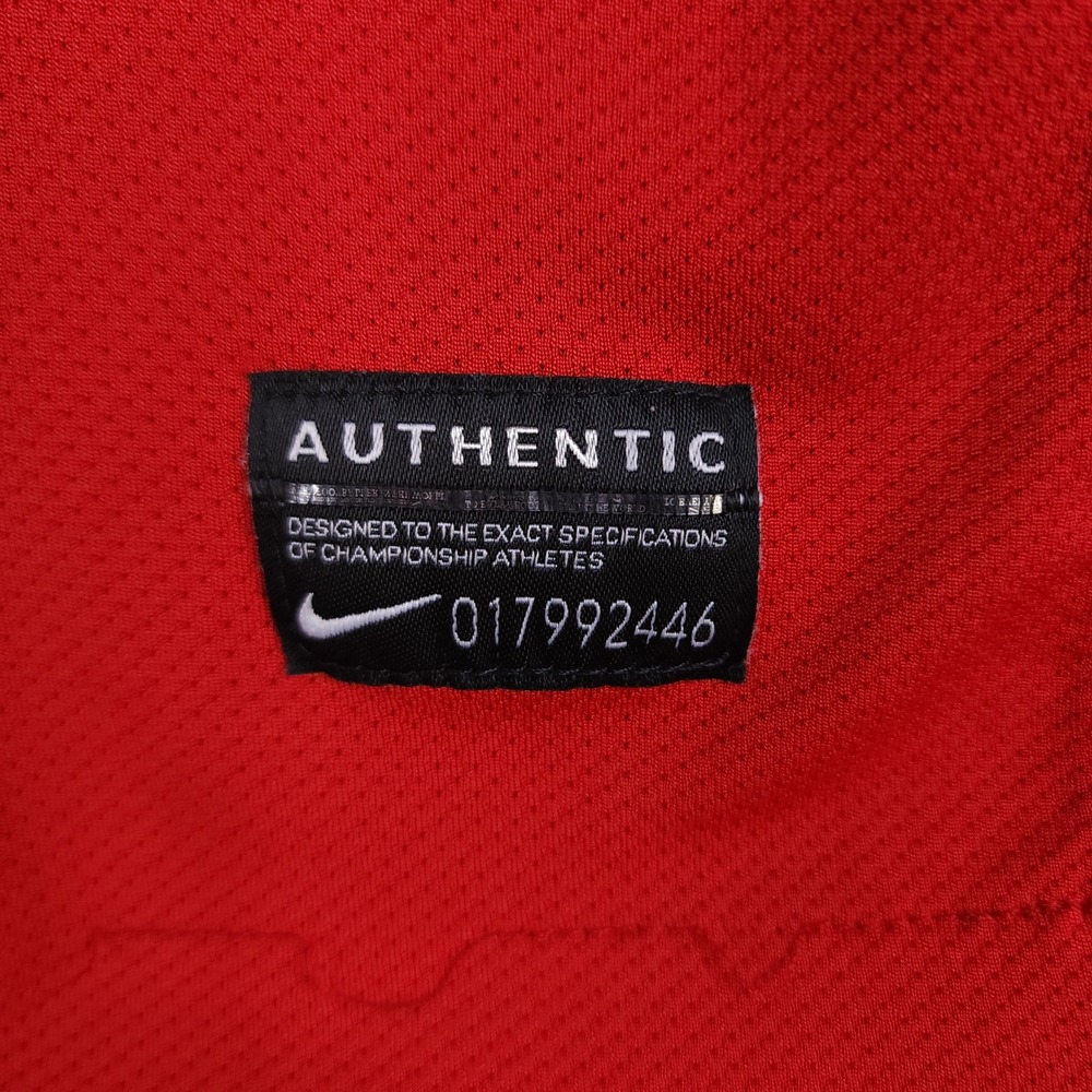 Nike‎ Manchester United Jersey Aon Sponsor Polyester Red Men Large L - Picture 4 of 14